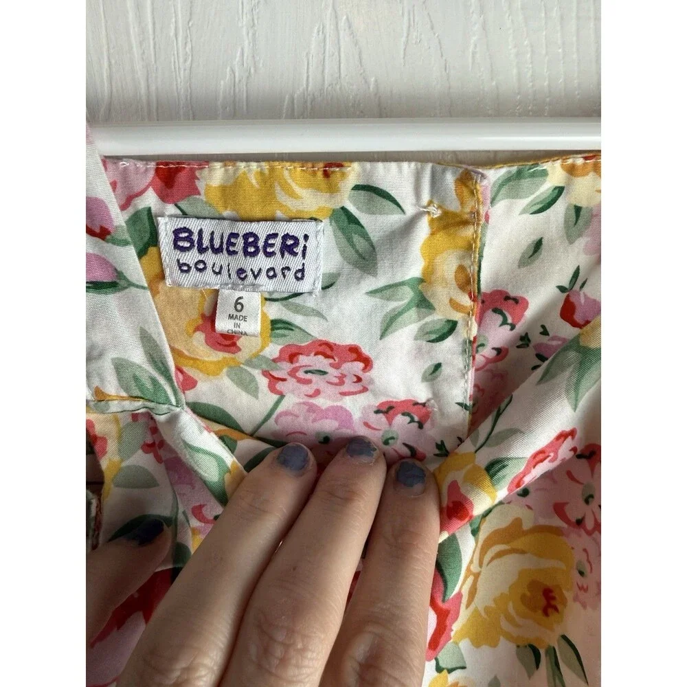 Blueberi Boulevard dress girls Sz. 6 Excellent condition.